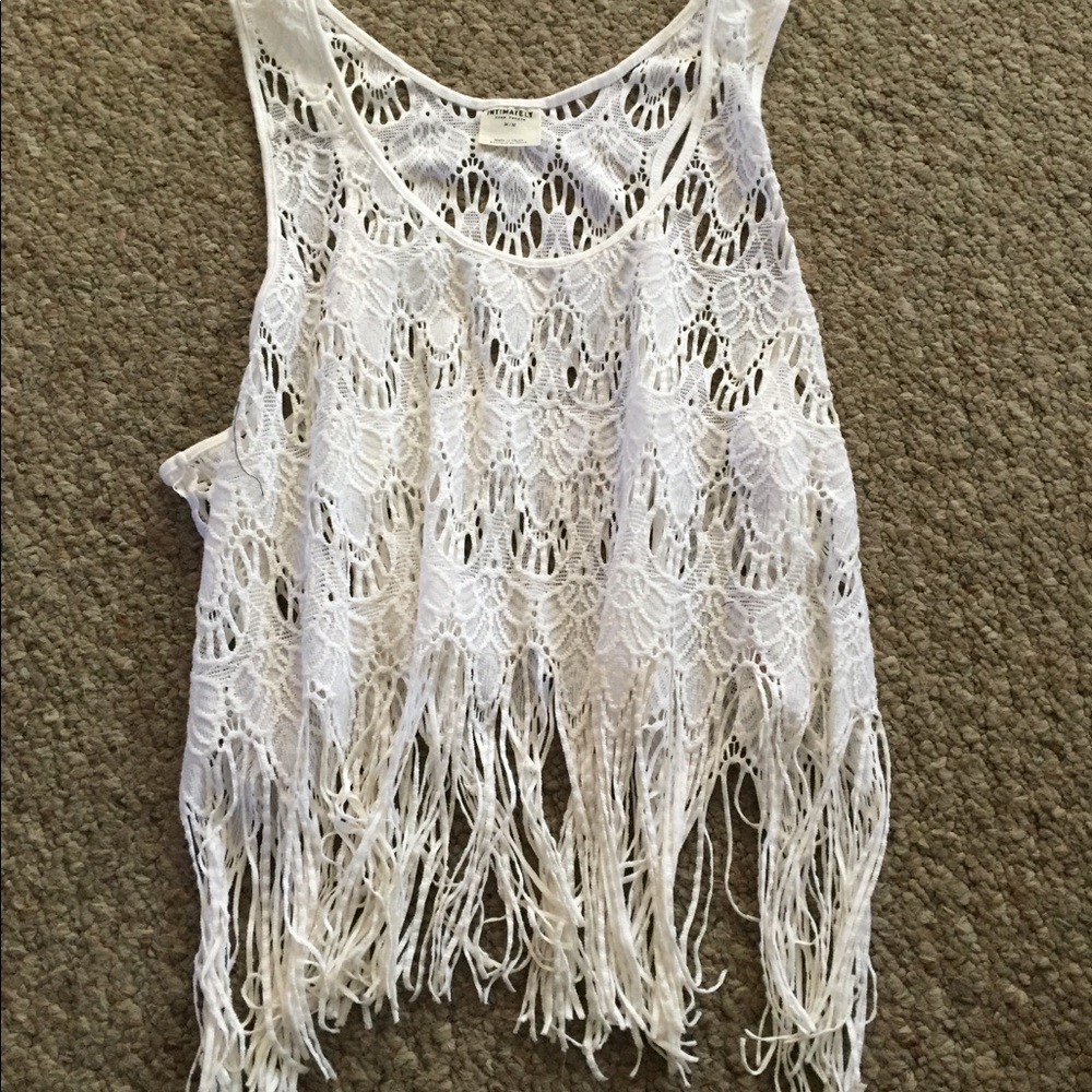 Free People Fringe Cover Up